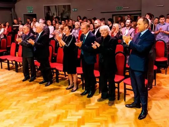 Spotkanie w AMKL z DHC AMKL prof. dr. h.c. mult. Mieczysławem Tomaszewskim