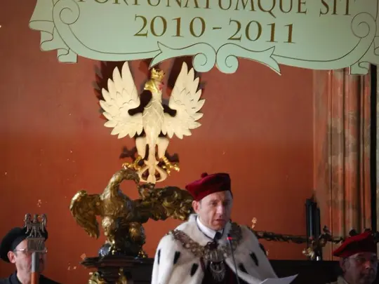 Przem&oacute;wienie Rektora Akademii Muzycznej - prof. AM dr. hab. Krystiana Kiełba