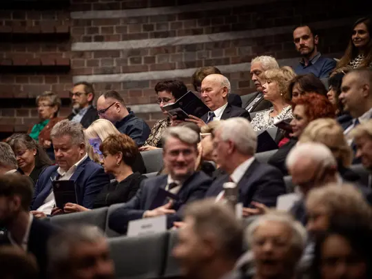 Guests gathered at the Extraordinary Jubilee Concert