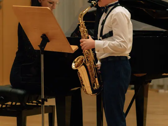 Concert of the Winners of the International Saxophone Competition at the Concert Hall of the Karol Szymanowski Primary and Secondary Music School in Wrocław