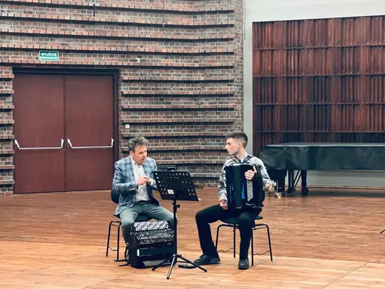 Accordion Master Class of Dr. Piotr Chołołowicz