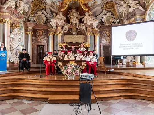 IM Rectors of KRUWiO and Prof. Dr. hab. Andrzej Rokita invited to deliver the inaugural lecture during the ceremony