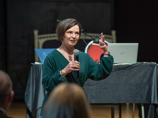 Head of the Department of Choral Conducting, Prof. Dr. Hab. Jolanta Szybalska-Matczak