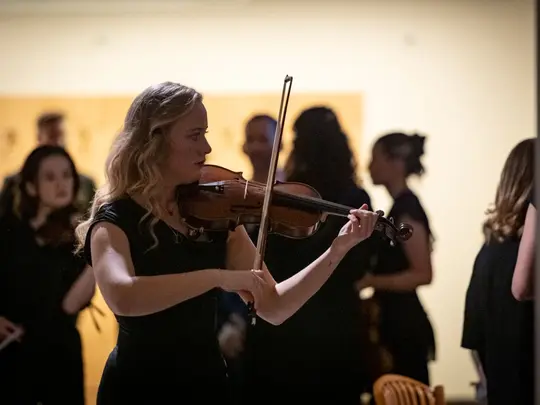 Przygotowania do koncertu dla uczczenia obchod&oacute;w Święta Nauki 2025 we Wrocławiu