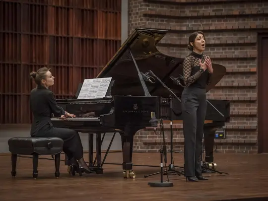 Andżelika Wiśniewska &ndash; śpiew, Nadzeya Vashkevich &ndash; fortepian