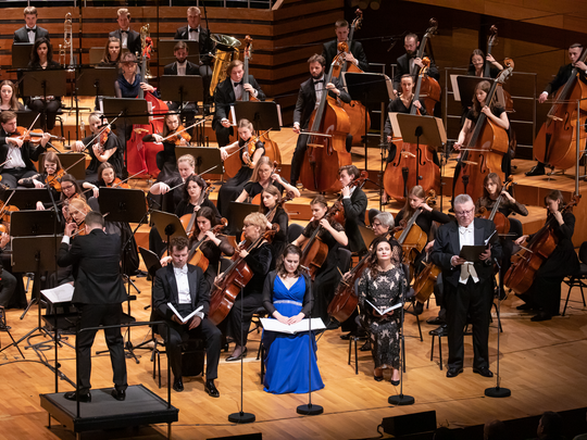 Alan Urbanek - dyrygent, Aleksandra Kubas-Kruk - sopran, Joanna Dobrakowska - alt, Przemysław Borys - tenor, Bogdan Makal - bas