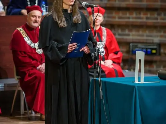 Ceremonial Promotion of Doctors and Postdoctoral Degrees of Art from Art Universities in Wrocław, April 3, 2017