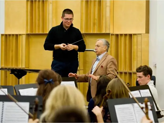 Otwarty Mistrzowski Kurs Dyrygencki prowadzony przez Maestro Gabriela Chmurę 10-14.12.2014