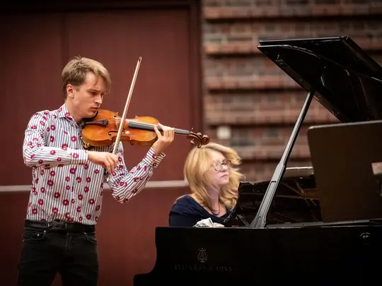 Wojciech Krajewski, przy fortepianie dr Joanna Zathey