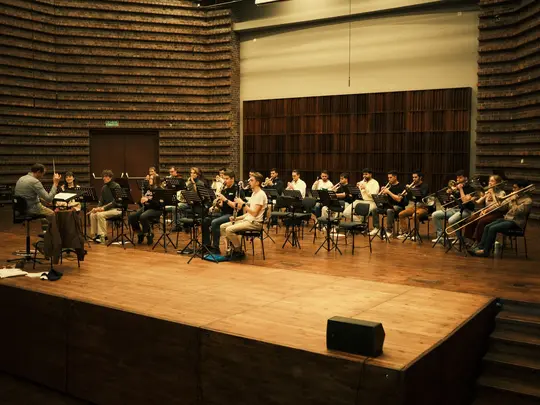 Pr&oacute;ba otwarta Orkiestry Dętej AMKL