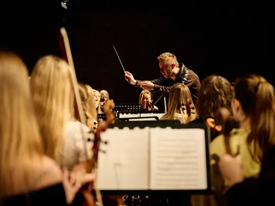 Pr&oacute;ba otwarta Akademickiej Orkiestry Symfonicznej