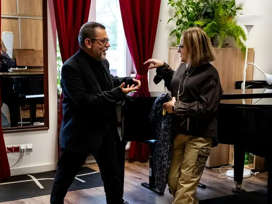 Powitanie Kandydat&oacute;w przez Władze III Wydziału: mgr Irena Wolniewska oraz prof. dr hab. Piotr Łykowski