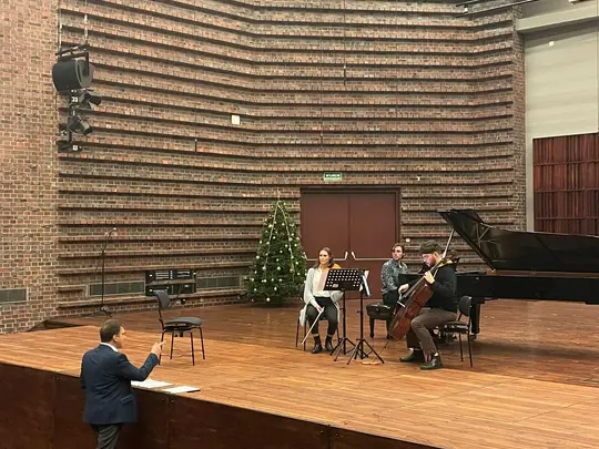 Chamber Music Master Class with Dr. Robert Morawski, prof. of the Fryderyk Chopin University of Music