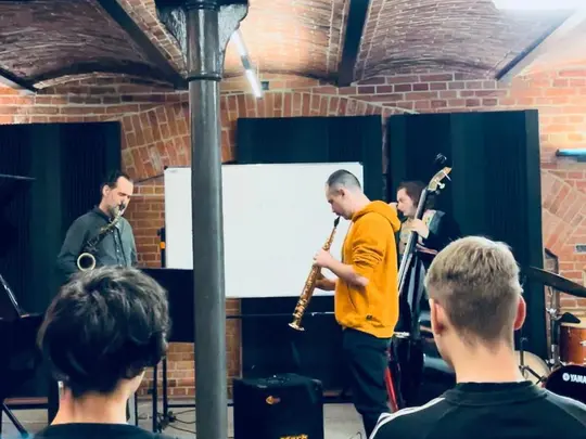 Mistrzowski kurs saksofonowy z prof. Achille Succim