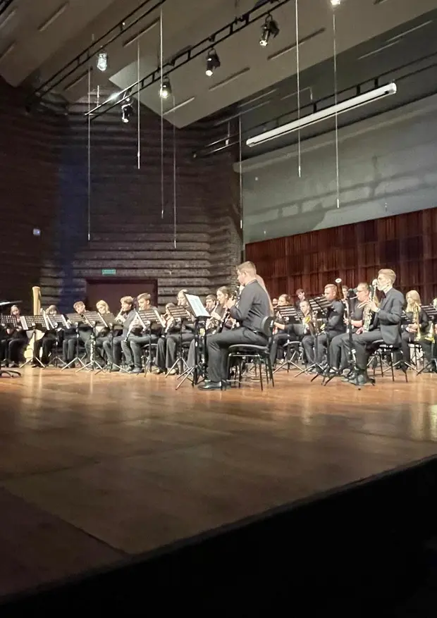 Orkiestra Dęta AMKL pod dyrekcją dr Piotra Bugaja