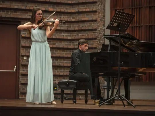 Beata Prus &ndash; skrzypce, Stanisław Majewski &ndash; fortepian