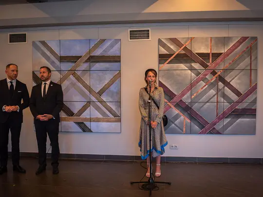 Finisaż wystawy malarstwa dr Sonii Ruciak (ASP) zatytułowanej Nieznane reguły