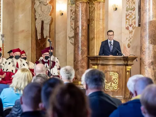 Przem&oacute;wienie Premiera Mateusza Morawieckiego, fot. T. Walow