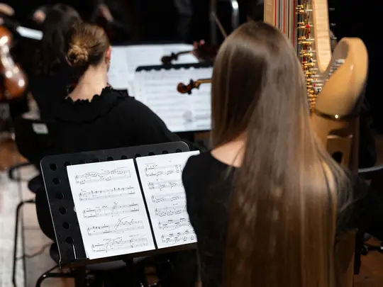 Rehearsals for the Symphonic Composers' Concert as part of the 11th Student Scientific Conference "Ambiguity of Sound"