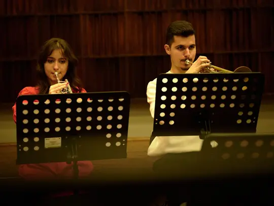 Pr&oacute;ba otwarta Orkiestry Dętej AMKL