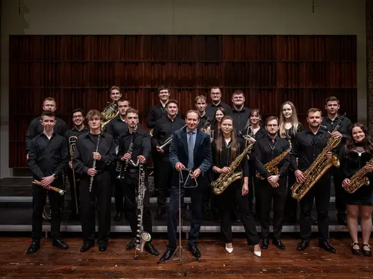 Concert of the AMKL Wind Orchestra, conductor - Piotr Bugaj