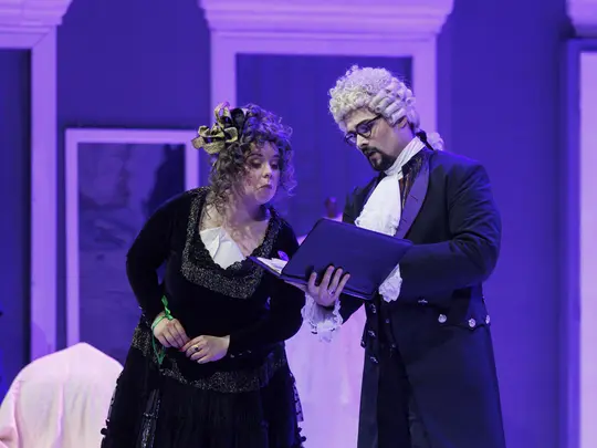 Katarzyna Mandla (Marcelina), Mikołaj Klyta (Bartolo)