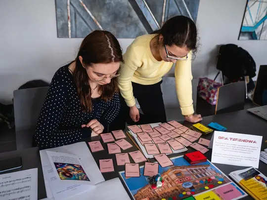 Stoisko Koła Naukowo-Artystycznego Kompozycji i Teorii Muzyki