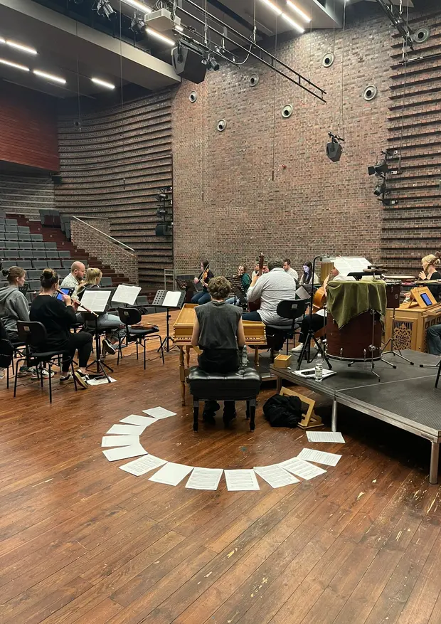 Pr&oacute;by do Koncertu Barokowej Orkiestry Akademickiej