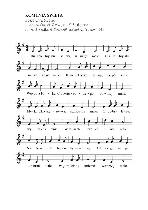 Liturgia mszy świętej