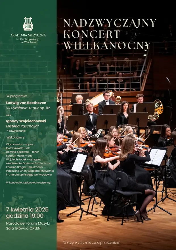 Nadzwyczajny Koncert Wielkanocny w Narodowym Forum Muzyki