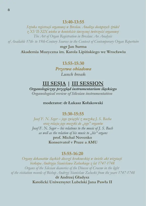 Międzynarodowa Konferencja Organowa i Organologiczna im. Ernsta K&ouml;hlera