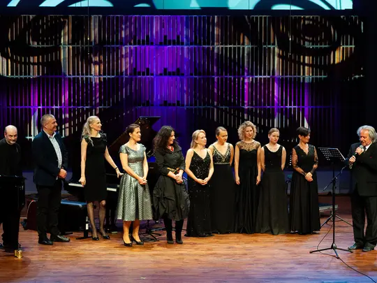 Artyści uświetniający uroczystość