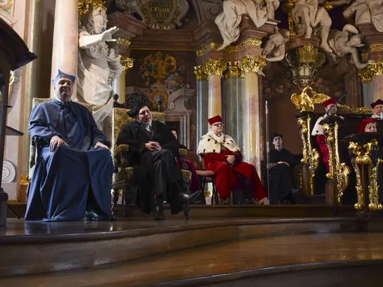 Maestro Jan Ptaszyn Wr&oacute;blewski doktor honoris causa AMKL