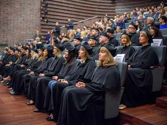 Ceremonial Promotion of Doctors and Postdoctoral Degrees of Art from Art Universities in Wrocław, April 3, 2017