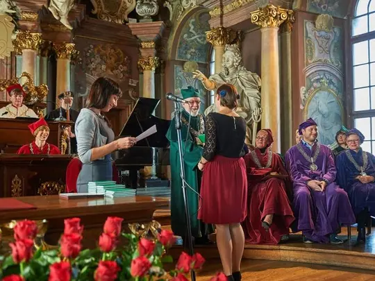 The ceremonial inauguration of the 2015/2016 academic year at Wrocław Art Universities, October 5, 2015