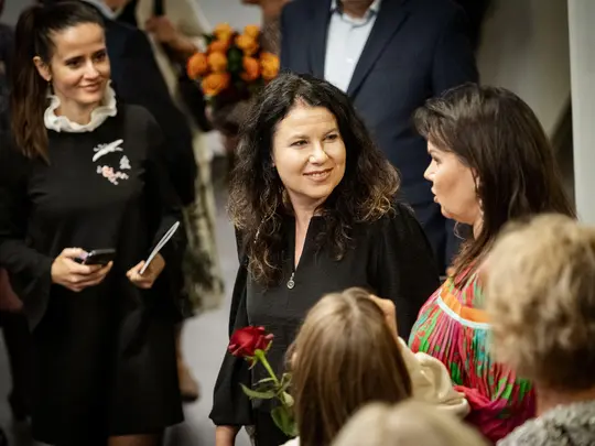 Maestra Aleksandra Kurzak oraz prof. dr hab. Agata Zubel-Moc