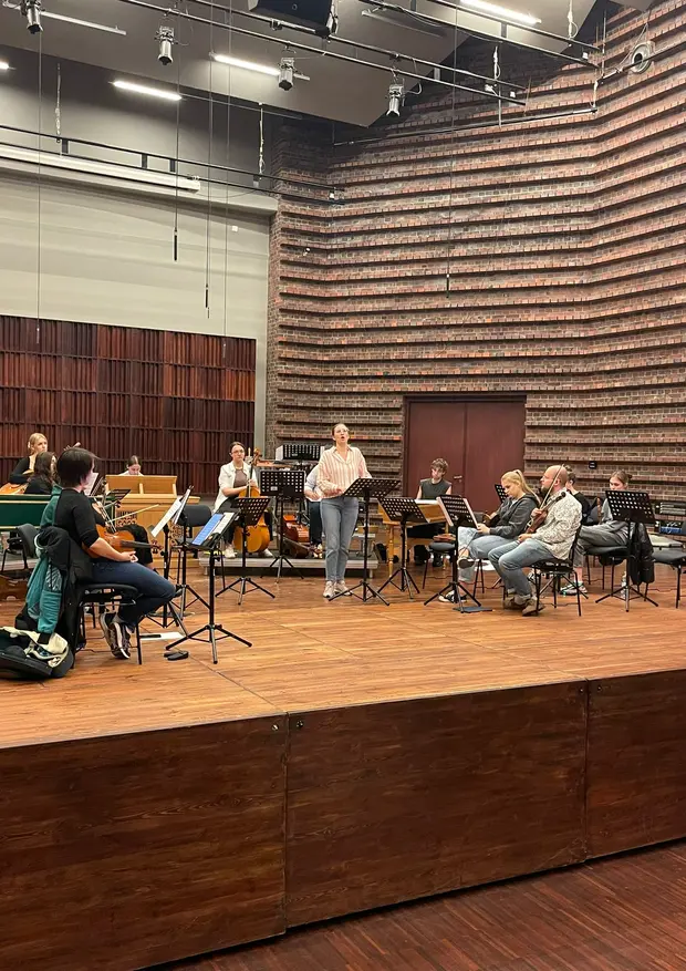 Pr&oacute;by do Koncertu Barokowej Orkiestry Akademickiej