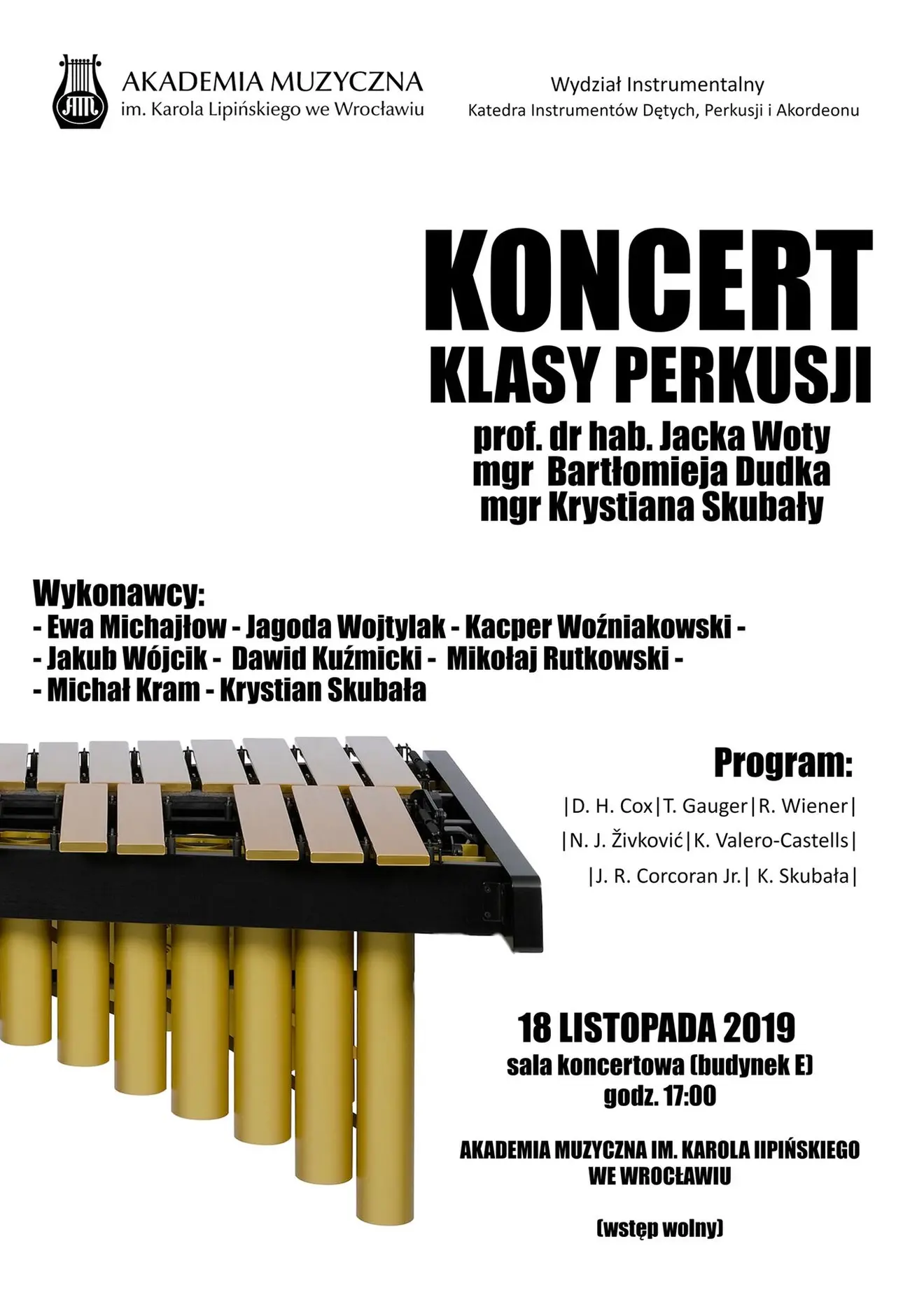 Koncert klasy perkusji (plakat).jpg