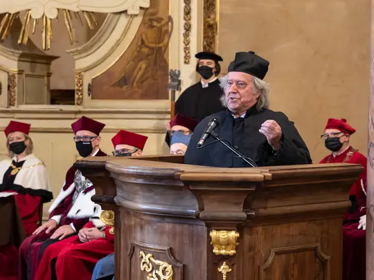 Przemowa Doktora Honoris Causa AMKL, prof. dr. hab. Marka Pijarowskiego