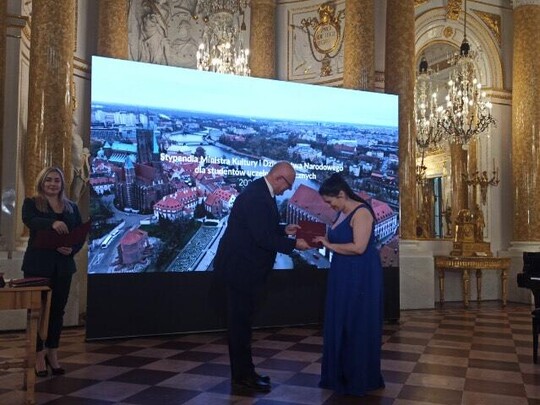 Stypendystka Sara Dragan