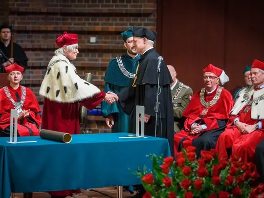 Ceremonial Promotion of Doctors and Postdoctoral Degrees of Art from Art Universities in Wrocław, April 3, 2017