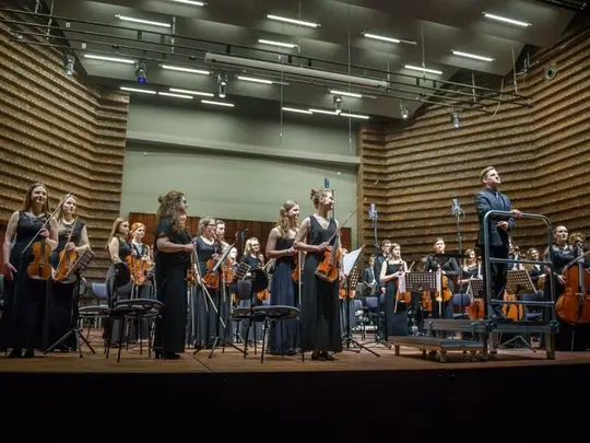 Uczestnicy II Og&oacute;lnopolskiego Konkursu Student&oacute;w Dyrygentury im. Adama Kopycińskiego