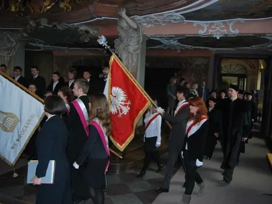 Ceremonial Promotion of Doctors and Postdoctoral Degrees of Art from Art Universities in Wrocław, March 31, 2011