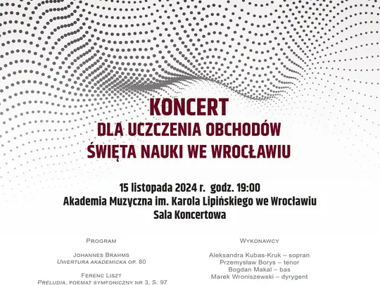 Uroczyste obchody Święta Nauki we Wrocławiu