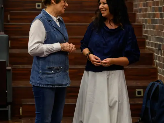 Prof. Grażyna Pstrokońska-Nawratil and prof. PhD hab. Agata Zubel-Moc