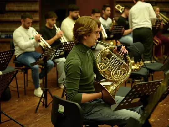 Pr&oacute;ba otwarta Orkiestry Dętej AMKL