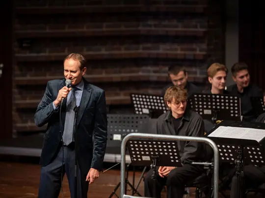 Concert of the AMKL Wind Orchestra, conductor - Piotr Bugaj