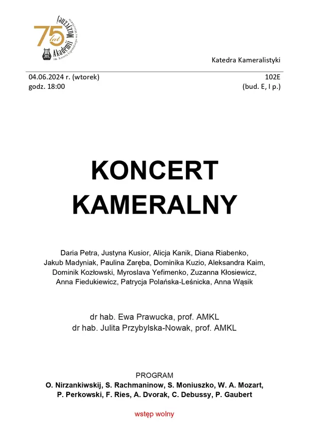 Koncert kameralny