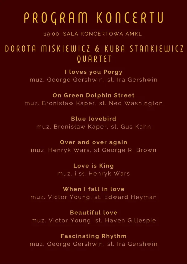 Dorota Miśkiewicz & Kuba Stankiewicz Quartet