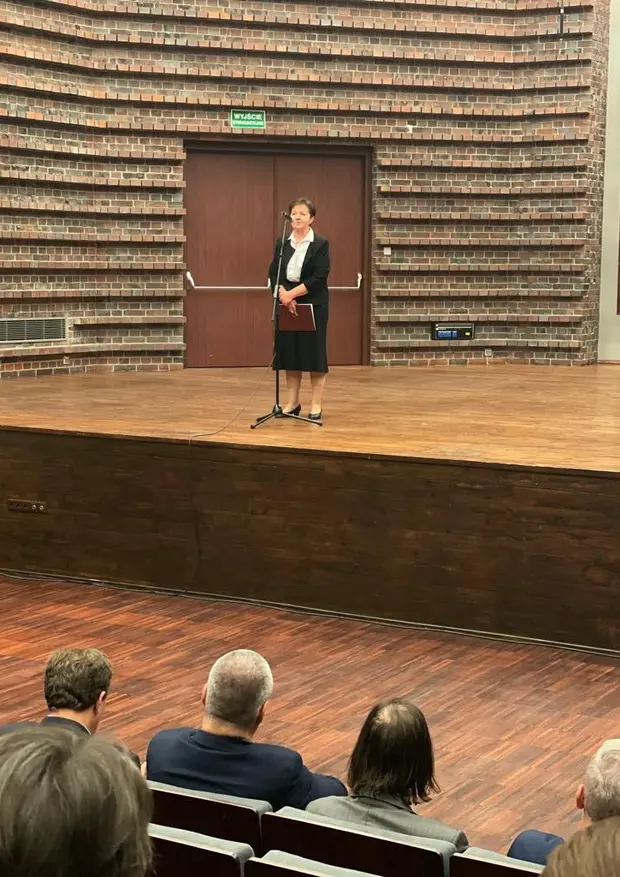 Przem&oacute;wienie Prorektor ds. studenckich i dydaktyki prof. dr hab. Heleny Tomaszek-Plewy